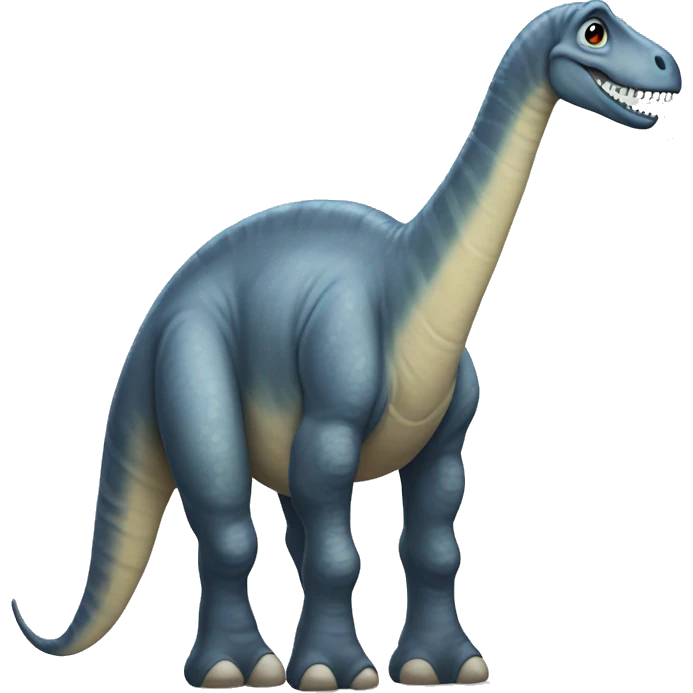 brachiosaurus with socks on emoji