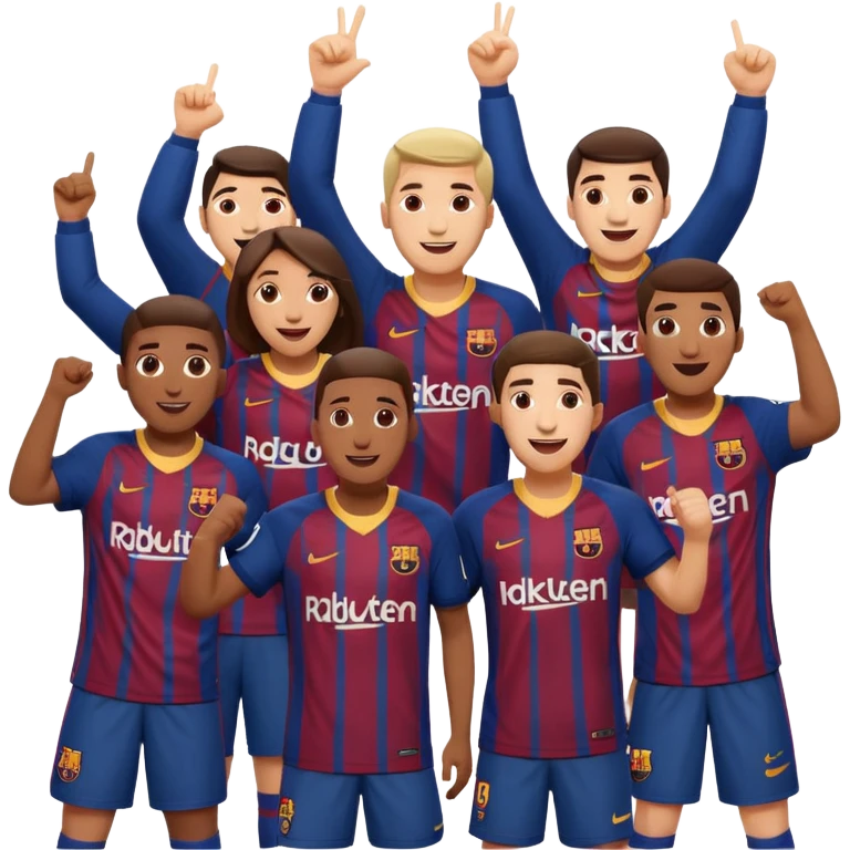 نادي برشلونة emoji