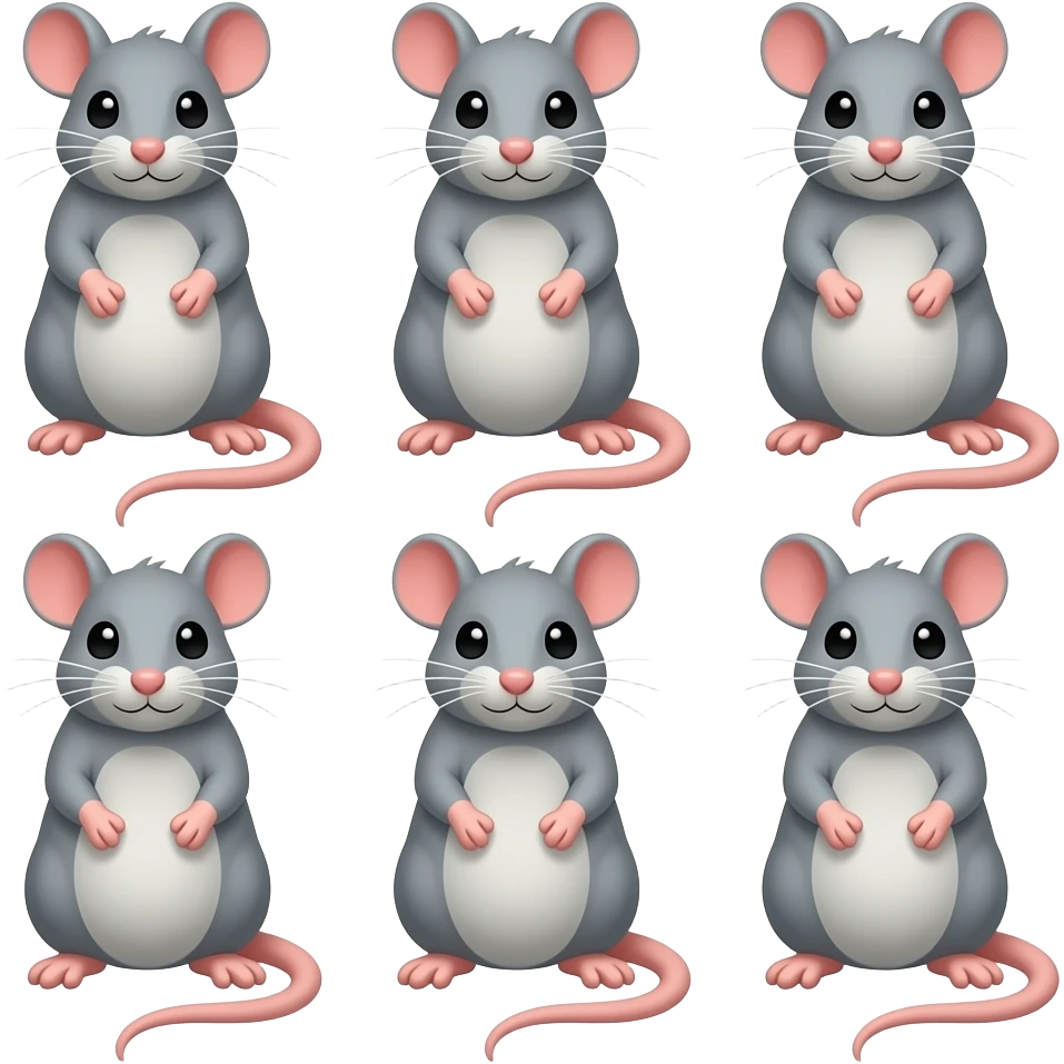 7 rats emoji
