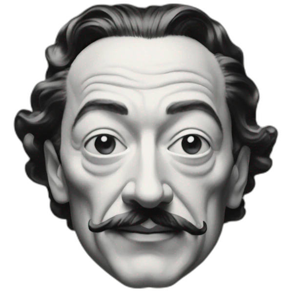 Dali peinture emoji