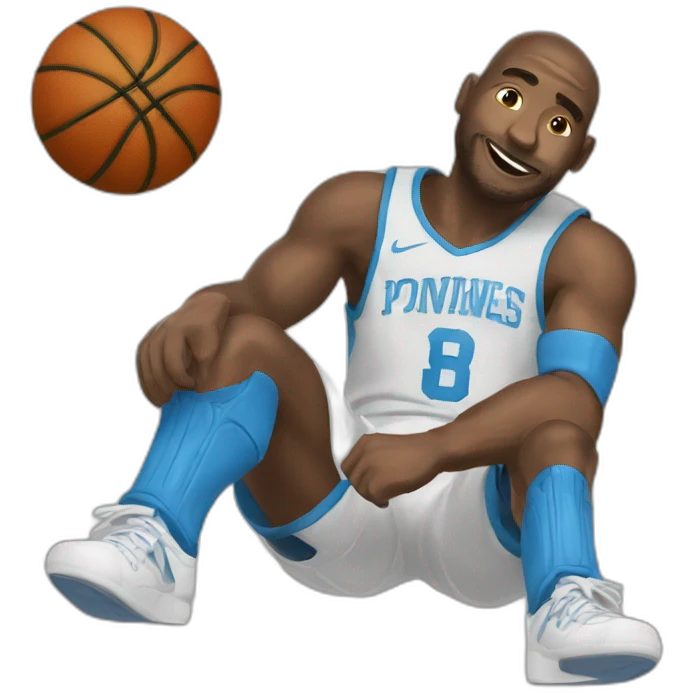 Un basketteur emoji