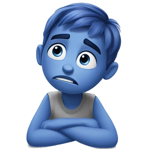 sadness from inside out emoji