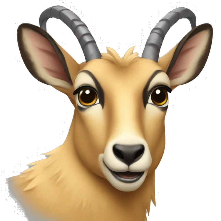Chamois emoji