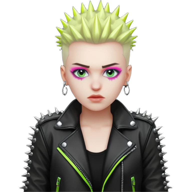 neon color Russian underground fashion  emoji