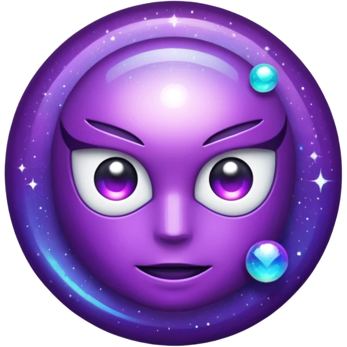 glitter purple marvel emoji