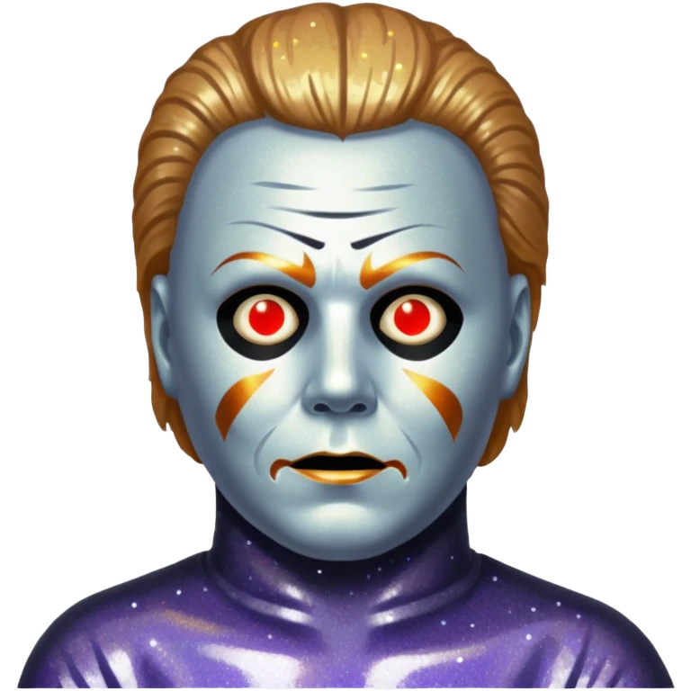 Glitter Michael Myers emoji