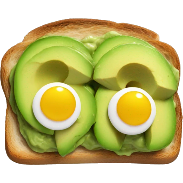 Avocado toast emoji