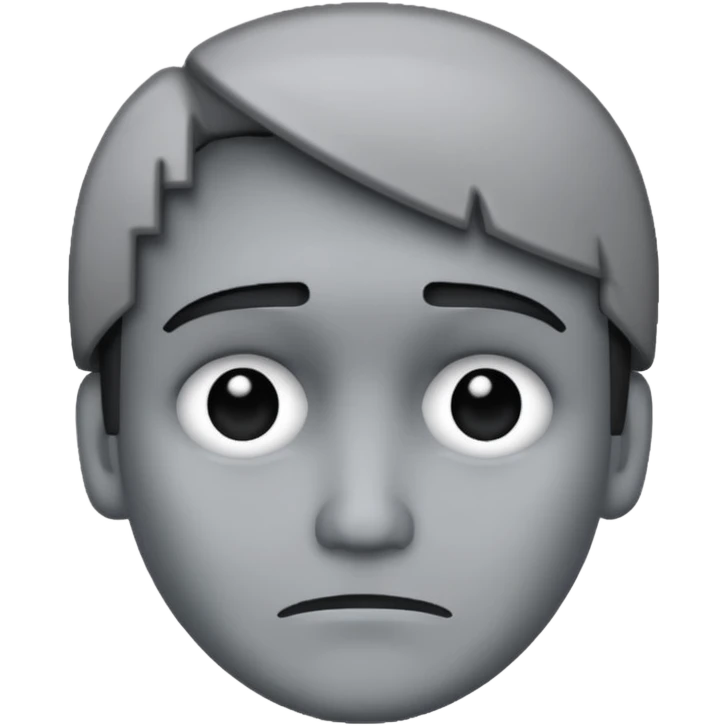 Make this emoji: 😔 but make it look like Microsoft  emoji