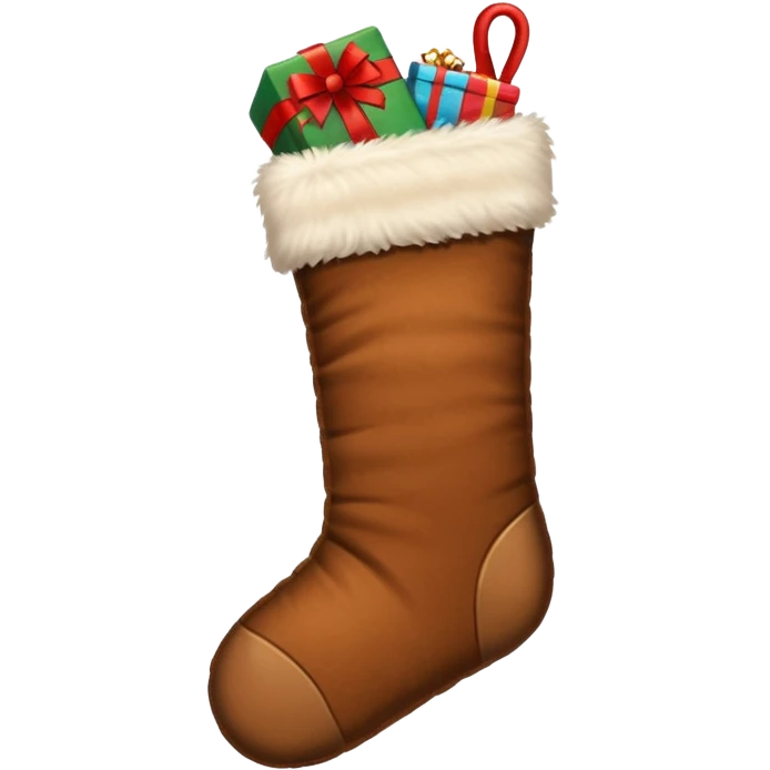 brown christmas emoji