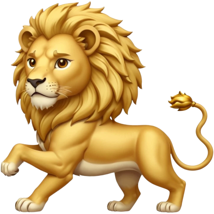 the word exceed with a lion emoji