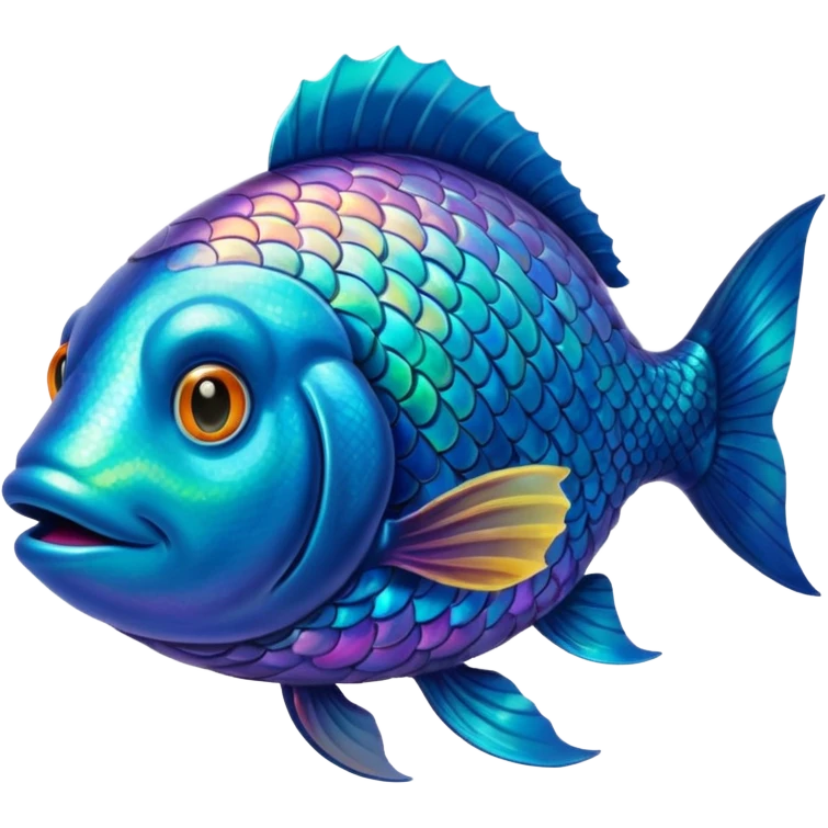 Big ass fish emoji