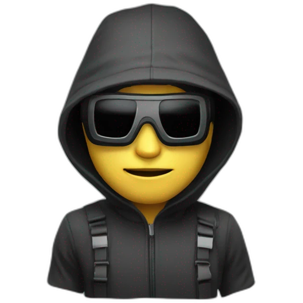 hacker in metaverse emoji