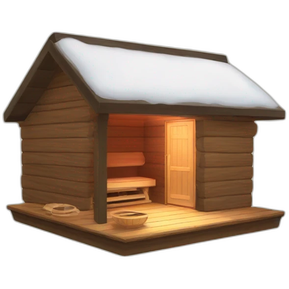 Home made sauna emoji