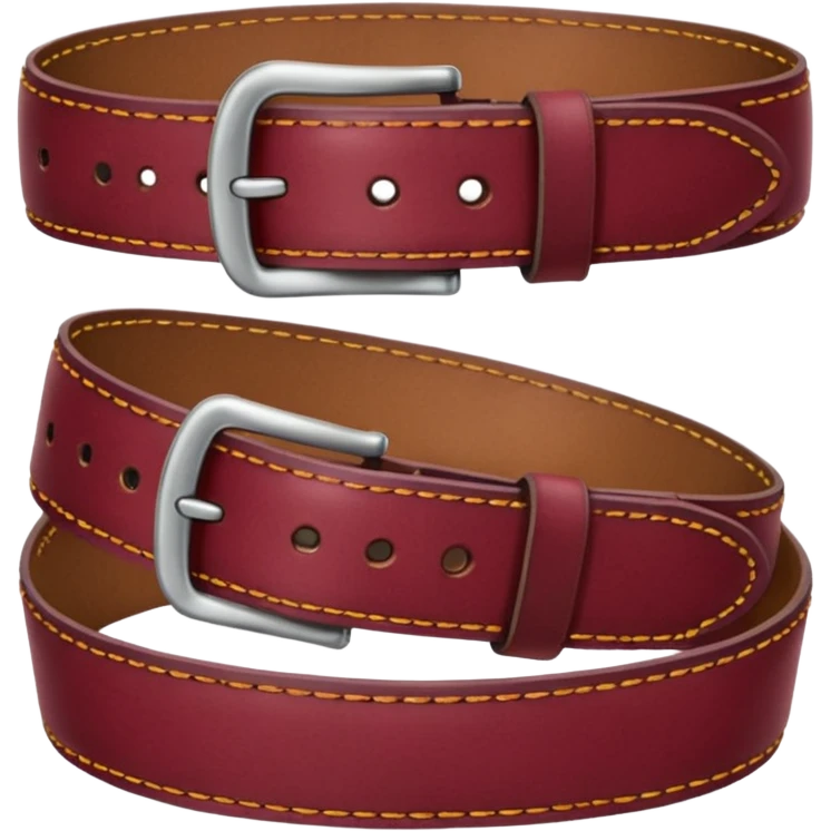 loop from burgundy belt  emoji