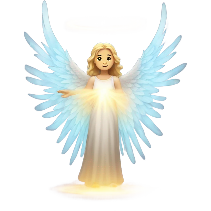 angel, surrounded by fire
 emoji