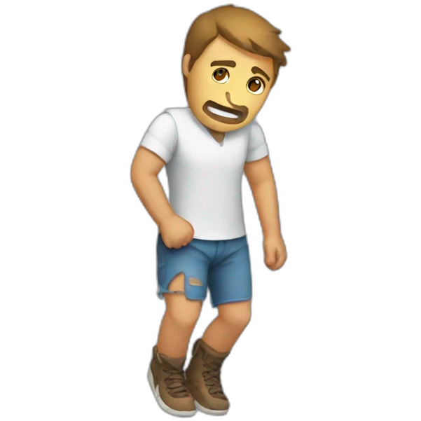 broken knee emoji