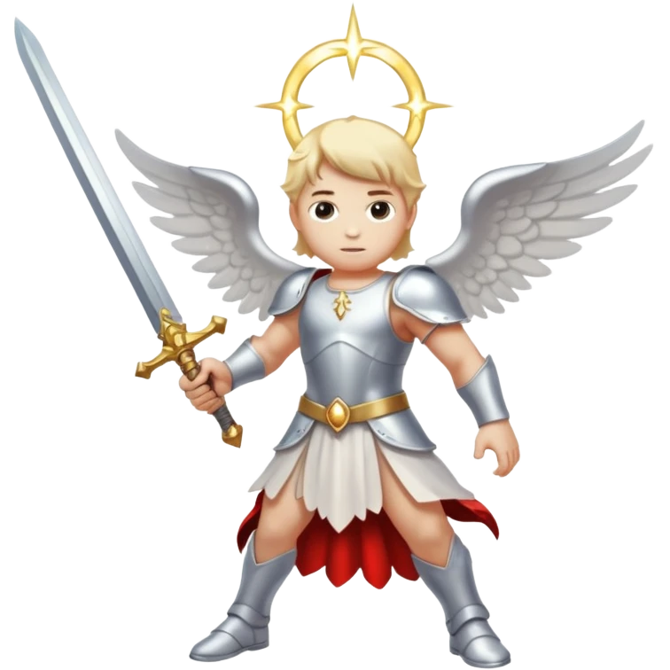 - 🛡️ Shield – symbolizing protection
- ⚔️ Sword – representing spiritual warfare
- 👼 Angel – the heavenly messenger
- ✨ Sparkles – highlighting his glory.  killing the satan emoji