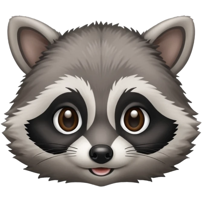 Sweet Baby racoon  emoji