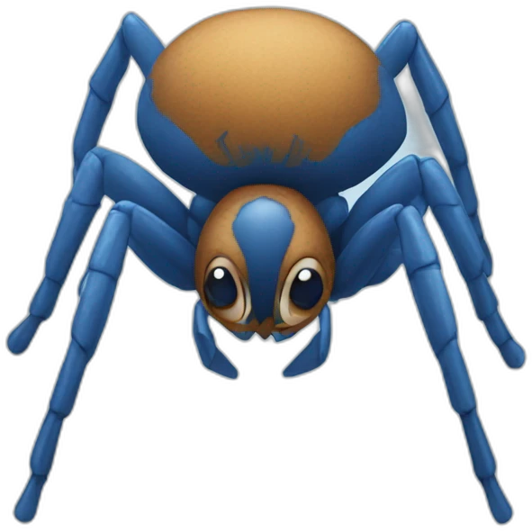 Blue Spider emoji
