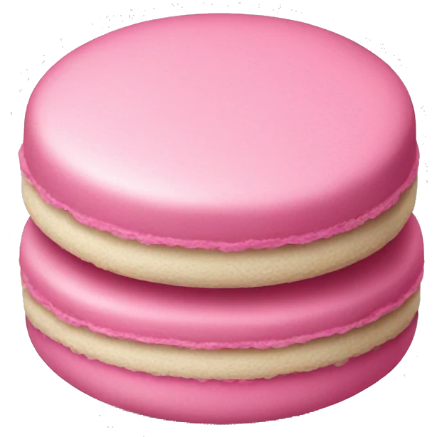 Macaroons pink  emoji