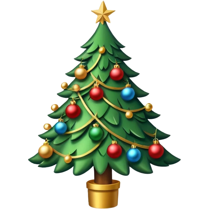 Un sapin de Noël  emoji