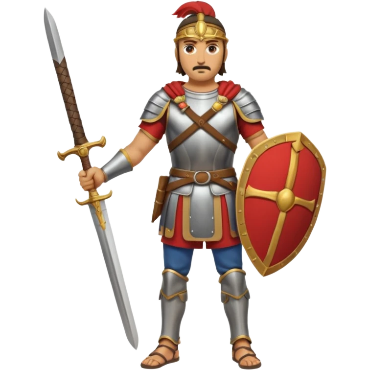 Famoso general cartagines de la época púnica, foto del cuerpo entero emoji
