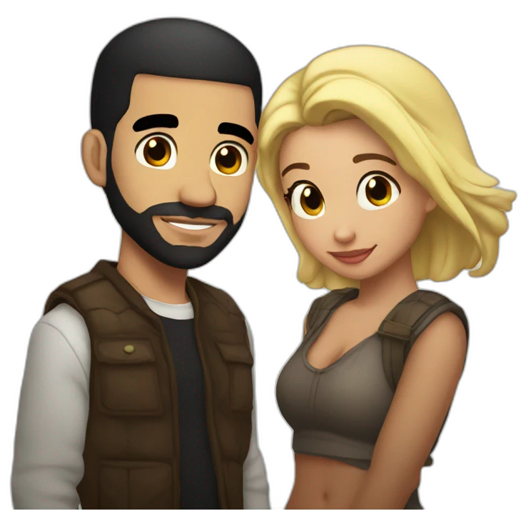 Drake who fall in love whit yeat  emoji