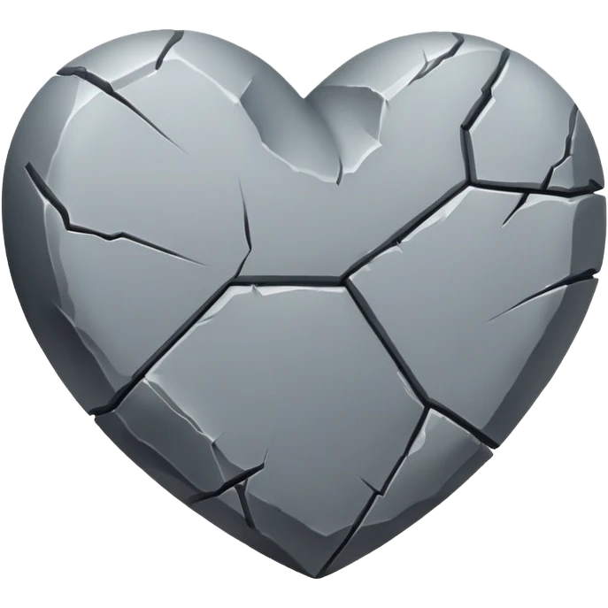 heart like stone emoji