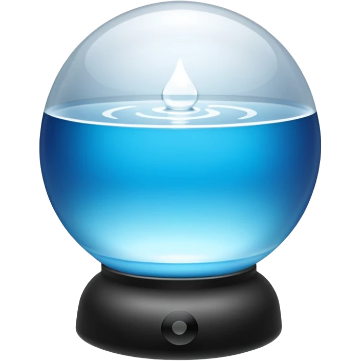 Led Water Orb Lamp emoji