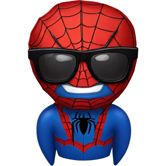 Spider-Man with sunglasses  emoji