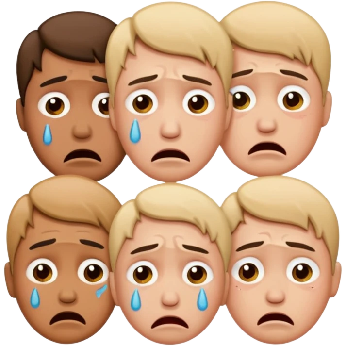 crying people emoji