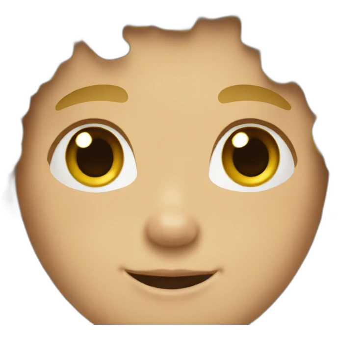 Blonde curly hair son emoji