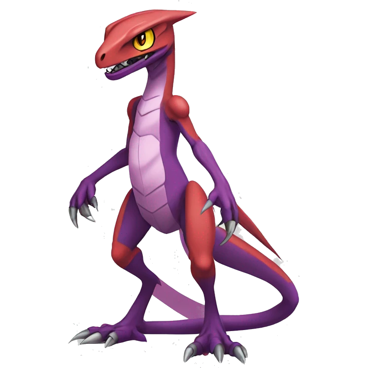  Cool Edgy Digimon-Fakemon-Raptor-Genesect-Reptile full body emoji
