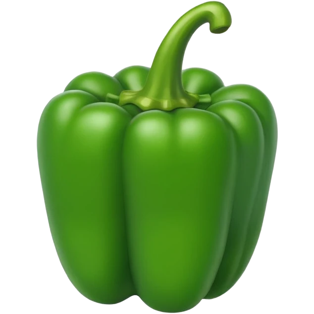 Spicy green pepper emoji
