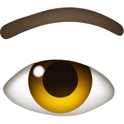 looking from the corner of the eye emoji