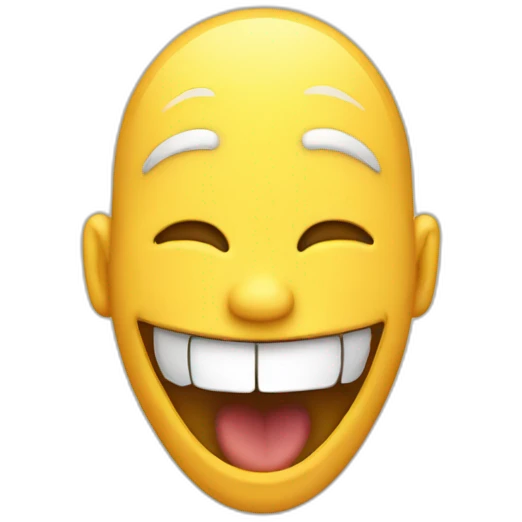 laugh emoji
