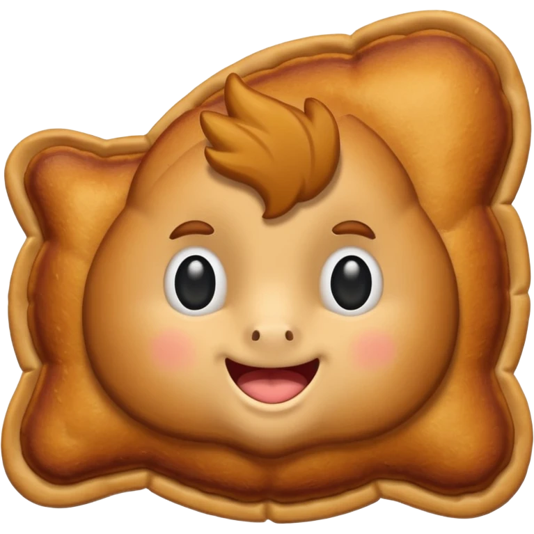 schnitzel black flaps emoji