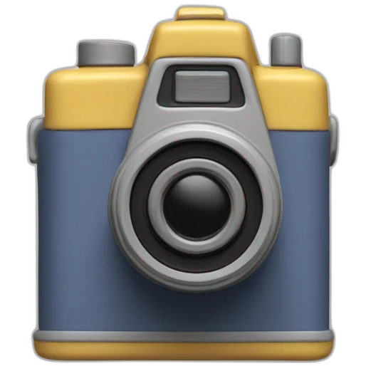 Plasticine Compact Film Camera emoji