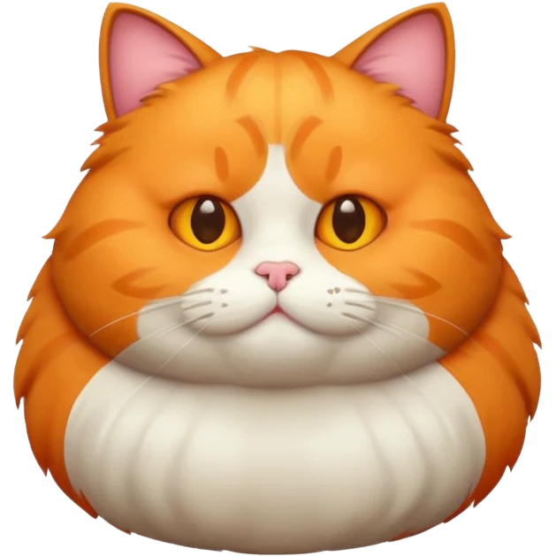 Fat cat emoji