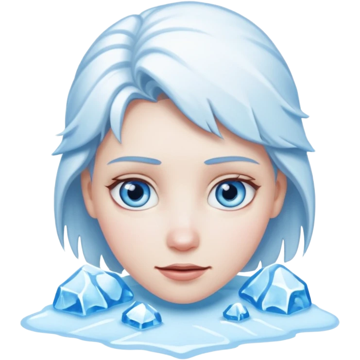 Frozen person  emoji