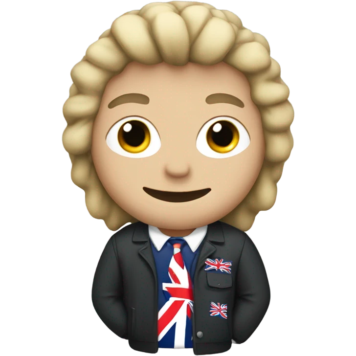 GB themed rock emoji