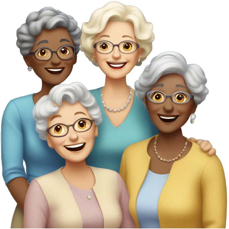 Golden girls  emoji