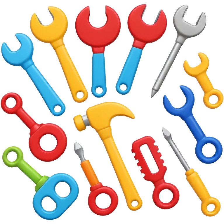 baby toy tools emoji
