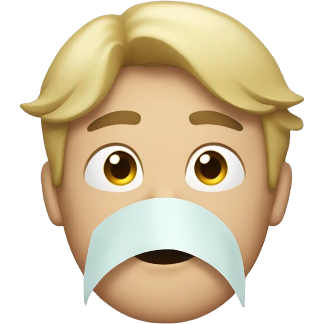 super sick man blowing nose  emoji