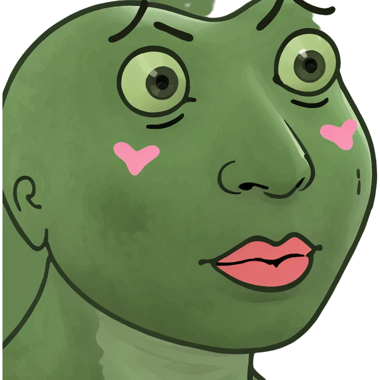 person with kisses emoji