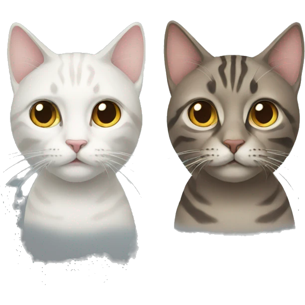 2 cats  emoji