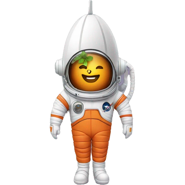astronaut carrot emoji