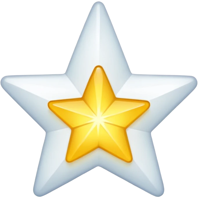 11 corner star with white tick on it emoji