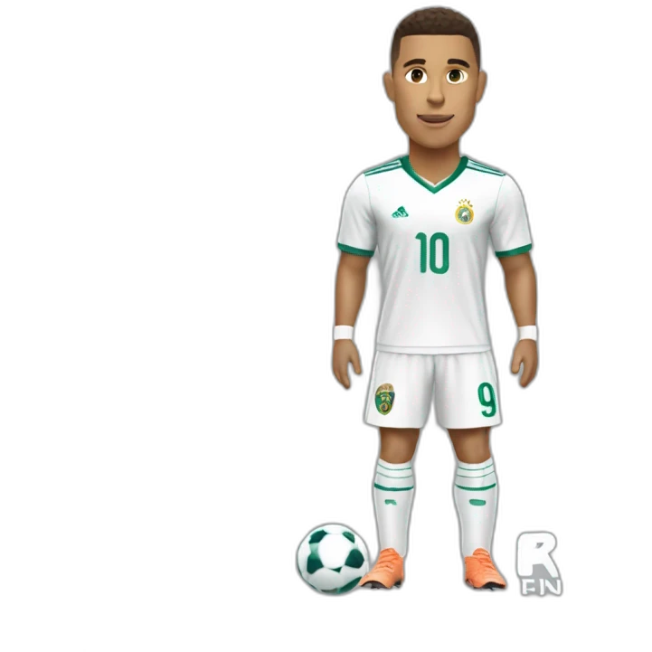 Ronaldo with a jersey that says goat in the back emoji