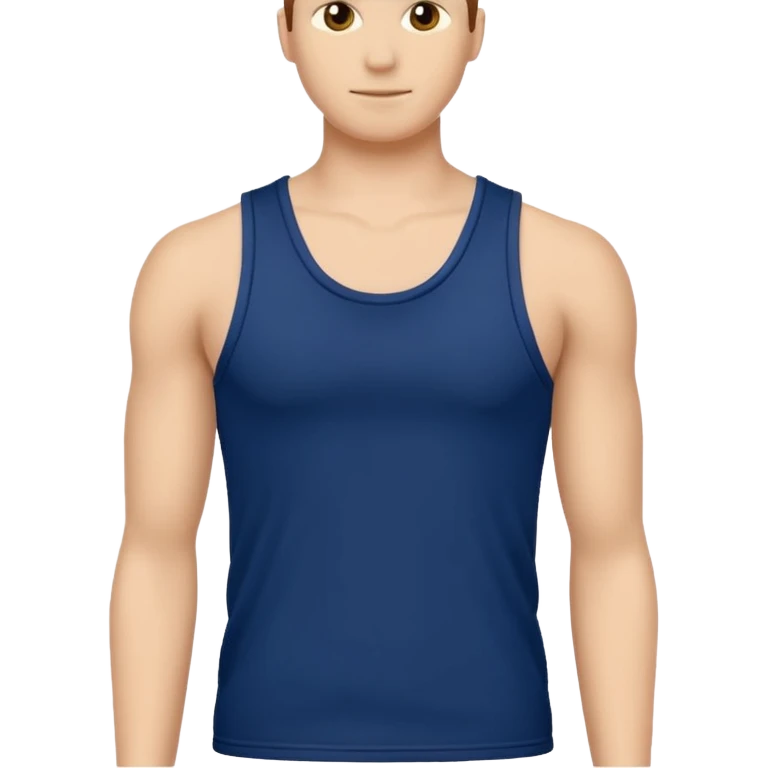 navy blue tank top emoji